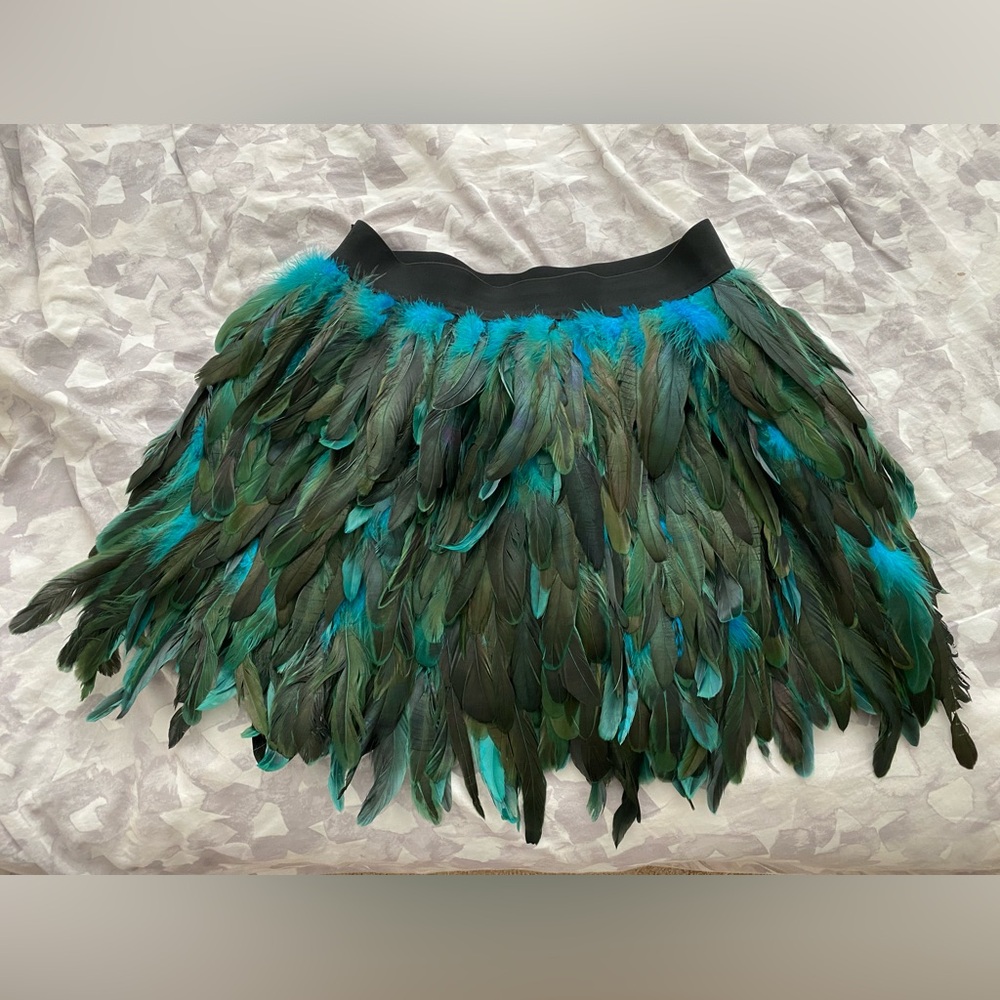 Peacock feathers Women’s Small Skirt